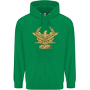 Gym Training Top Bodybuilding SPQR Mens 80% Cotton Hoodie Irish Green