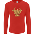 Gym Training Top Bodybuilding SPQR Mens Long Sleeve T-Shirt Red