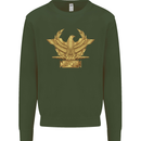 Gym Training Top Bodybuilding SPQR Mens Sweatshirt Jumper Forest Green