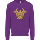 Gym Training Top Bodybuilding SPQR Mens Sweatshirt Jumper Purple