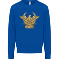 Gym Training Top Bodybuilding SPQR Mens Sweatshirt Jumper Royal Blue