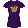 Gym Training Top Bodybuilding SPQR Womens Petite Cut T-Shirt Purple