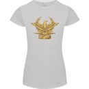 Gym Training Top Bodybuilding SPQR Womens Petite Cut T-Shirt Sports Grey