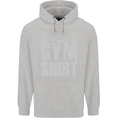 Gym Training Top Bodybuilding Weightlifting Childrens Kids Hoodie Sports Grey