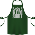 Gym Training Top Bodybuilding Weightlifting Cotton Apron 100% Organic Forest Green