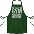 Gym Training Top Bodybuilding Weightlifting Cotton Apron 100% Organic Forest Green