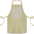 Gym Training Top Bodybuilding Weightlifting Cotton Apron 100% Organic Khaki