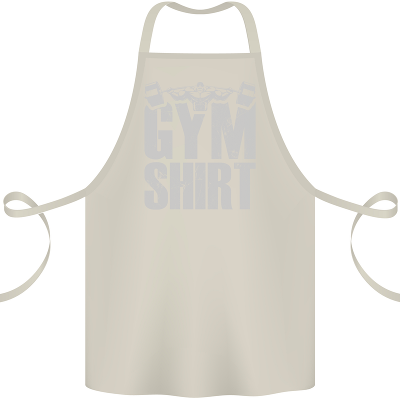 Gym Training Top Bodybuilding Weightlifting Cotton Apron 100% Organic Natural