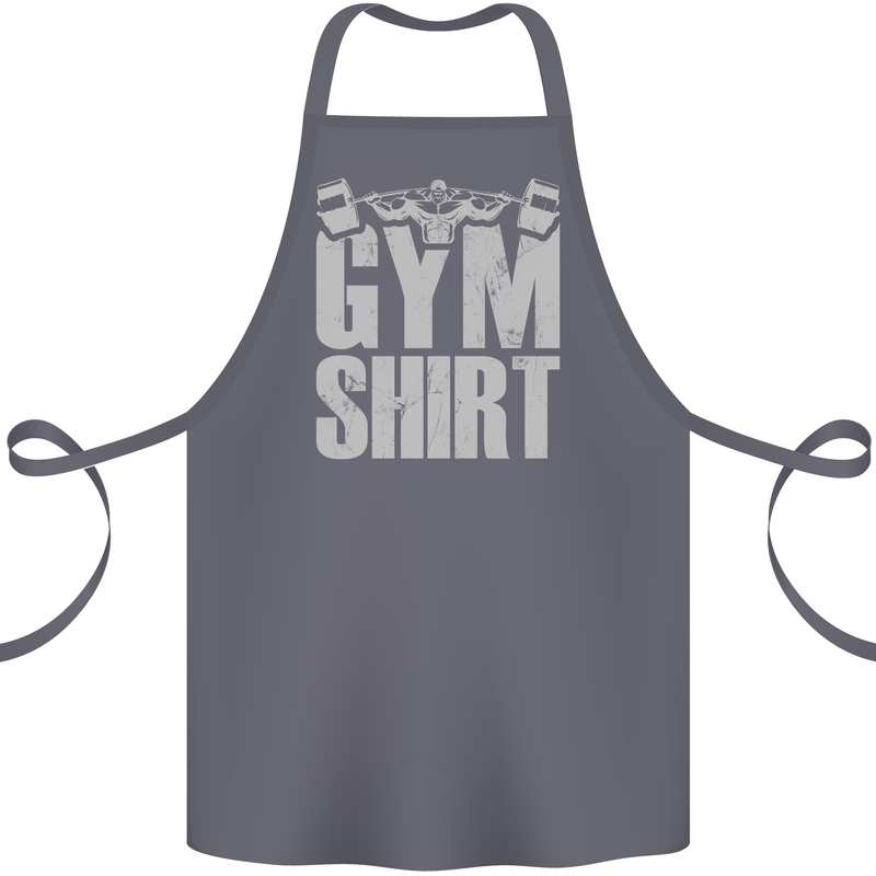 Gym Training Top Bodybuilding Weightlifting Cotton Apron 100% Organic Steel