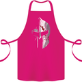 Gym Training Top Spartan Helmet MMA Cotton Apron 100% Organic Pink