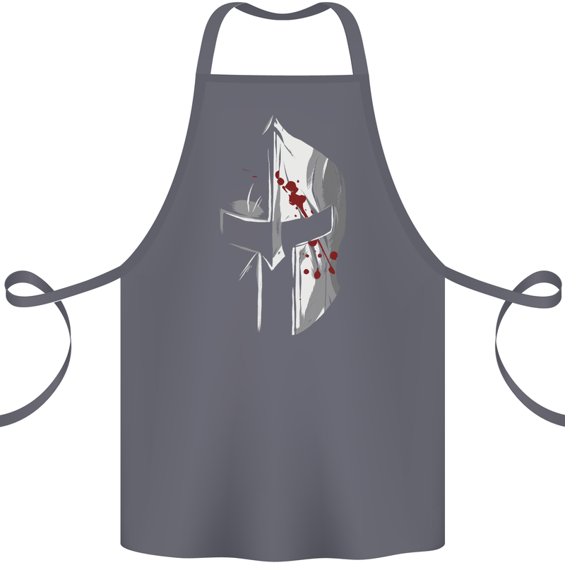 Gym Training Top Spartan Helmet MMA Cotton Apron 100% Organic Steel