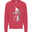 Gym Training Top Spartan Helmet MMA Kids Sweatshirt Jumper Heliconia