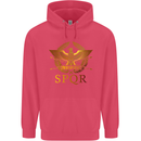Gym Training Top Weightlifting SPQR Roman Childrens Kids Hoodie Heliconia