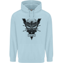Gym Training Top Weightlifting SPQR Roman Childrens Kids Hoodie Light Blue