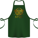 Gym Training Top Weightlifting SPQR Roman Cotton Apron 100% Organic Forest Green