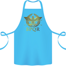 Gym Training Top Weightlifting SPQR Roman Cotton Apron 100% Organic Turquoise