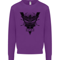 Gym Training Top Weightlifting SPQR Roman Kids Sweatshirt Jumper Purple