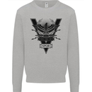 Gym Training Top Weightlifting SPQR Roman Kids Sweatshirt Jumper Sports Grey