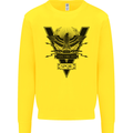 Gym Training Top Weightlifting SPQR Roman Kids Sweatshirt Jumper Yellow