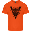 Gym Training Top Weightlifting SPQR Roman Kids T-Shirt Childrens Orange