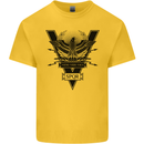Gym Training Top Weightlifting SPQR Roman Kids T-Shirt Childrens Yellow