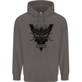 Gym Training Top Weightlifting SPQR Roman Mens 80% Cotton Hoodie Charcoal