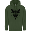 Gym Training Top Weightlifting SPQR Roman Mens 80% Cotton Hoodie Forest Green
