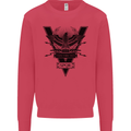 Gym Training Top Weightlifting SPQR Roman Mens Sweatshirt Jumper Heliconia