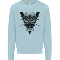 Gym Training Top Weightlifting SPQR Roman Mens Sweatshirt Jumper Light Blue