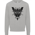 Gym Training Top Weightlifting SPQR Roman Mens Sweatshirt Jumper Sports Grey