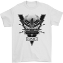 Gym Training Top Weightlifting SPQR Roman Mens T-Shirt 100% Cotton White