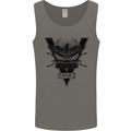 Gym Training Top Weightlifting SPQR Roman Mens Vest Tank Top Charcoal