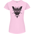Gym Training Top Weightlifting SPQR Roman Womens Petite Cut T-Shirt Light Pink