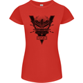 Gym Training Top Weightlifting SPQR Roman Womens Petite Cut T-Shirt Red