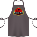 Gym Worked Out Training Top Fitness Cotton Apron 100% Organic Dark Grey