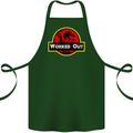 Gym Worked Out Training Top Fitness Cotton Apron 100% Organic Forest Green