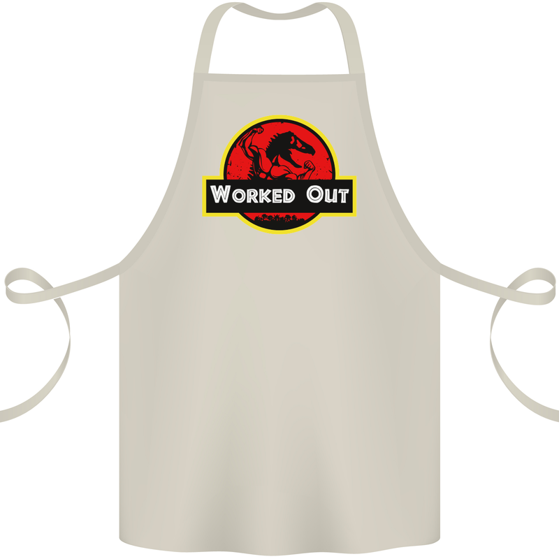 Gym Worked Out Training Top Fitness Cotton Apron 100% Organic Natural