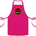 Gym Worked Out Training Top Fitness Cotton Apron 100% Organic Pink