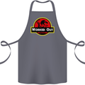 Gym Worked Out Training Top Fitness Cotton Apron 100% Organic Steel