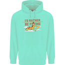 Gyrocopter Rather Be Flying Childrens Kids Hoodie Peppermint