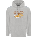 Gyrocopter Rather Be Flying Childrens Kids Hoodie Sports Grey