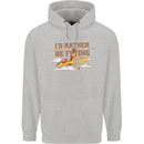 Gyrocopter Rather Be Flying Childrens Kids Hoodie Sports Grey