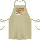 Gyrocopter Rather Be Flying Cotton Apron 100% Organic Khaki