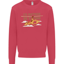 Gyrocopter Rather Be Flying Kids Sweatshirt Jumper Heliconia