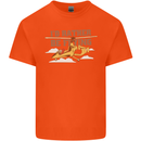 Gyrocopter Rather Be Flying Kids T-Shirt Childrens Orange