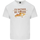 Gyrocopter Rather Be Flying Kids T-Shirt Childrens White