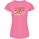 Gyrocopter Rather Be Flying Womens Petite Cut T-Shirt Azalea