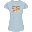 Gyrocopter Rather Be Flying Womens Petite Cut T-Shirt Light Blue