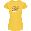 Gyrocopter Rather Be Flying Womens Petite Cut T-Shirt Yellow