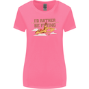 Gyrocopter Rather Be Flying Womens Wider Cut T-Shirt Azalea